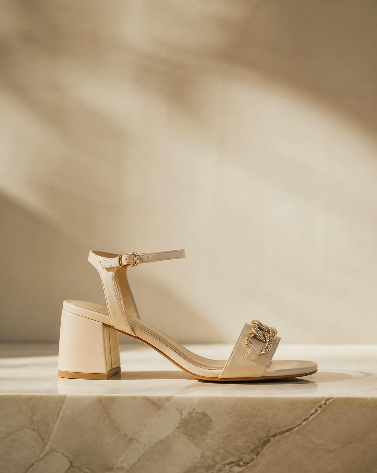 Aurelia Block Sandal